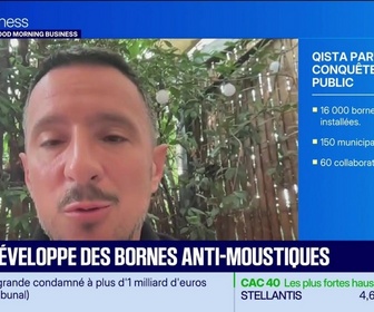 Replay Good Morning Business - French Tech : Qista développe des bornes anti-moustiques - 20/08