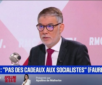 Replay Face à Face - Retraites: J'aurais préféré l'abrogation pour pouvoir reformuler une autre réforme, affirme Olivier Faure