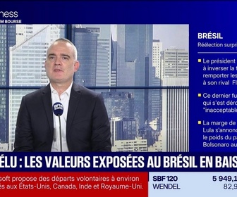 Replay BFM Bourse - Le Club : Lula réélu, les valeurs explosées au Brésil en baisse - 26/10
