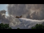 Replay Un incendie se propage dans le sud-est de la France, les pompiers mobilisés