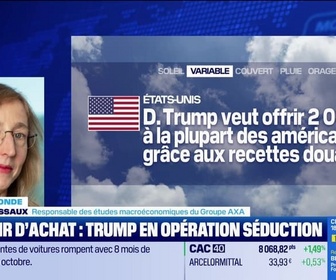 Replay BFM Bourse - L'éco du monde : Donald Trump compte offrir 2 000 dollars à chaque Américain -10/11