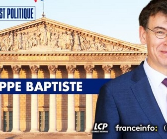 Replay Lundi, c'est politique - Philippe Baptiste, ministre chargé de l'Enseignement supérieur et de la Recherche