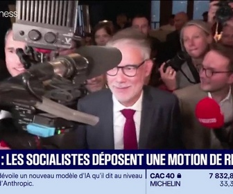 Replay Good Morning Business - Budget : les socialistes déposent une motion de rejet