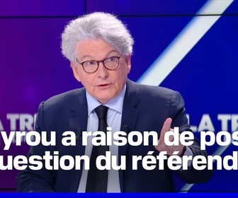 Replay BFM Politique - Référendum sur le budget, Donald Trump, Guerre en Ukraine… L'interview complète de Thierry Breton