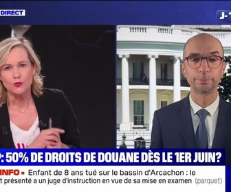 Replay BFM Story - Story 1 : Trump, 50 % de droits de douane dès le 1er juin ? - 23/05