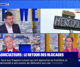 Replay Le Live Week-end - Agriculteurs : le retour des blocages - 17/11