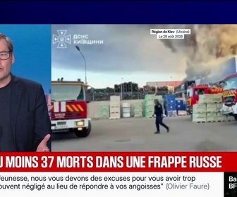 Replay Hammett Week-end - Kiev : au moins 37 morts dans une frappe russe - 29/08