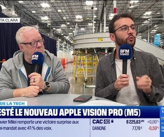 Replay Tech & Co, la quotidienne - On a testé le nouveau Apple Vision Pro (M5) - 27/10