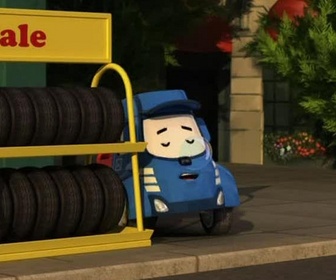 Replay Robocar Poli à la rescousse de Vroum Ville - La lettre bleue