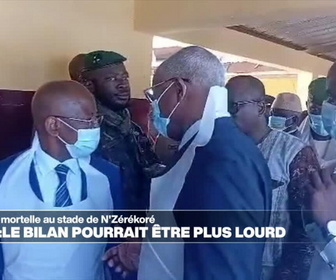 Replay Journal de l'Afrique - Bousculade en Guinée : le bilan pourrait être plus lourd, selon certaines associations