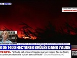 Replay Perrine jusqu'à minuit - Plus de 1 400 hectares brûlés dans l'Aude - 07/07