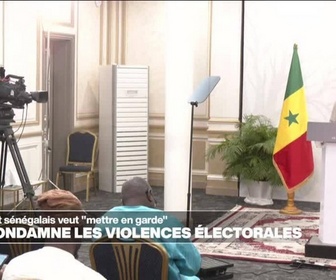 Replay Journal de l'Afrique - Législatives au Sénégal : Bassirou Diomaye Faye condamne la violence politique