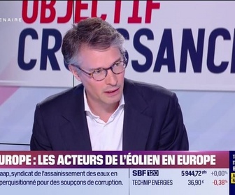 Replay Objectif Croissance - Pierre Tardieu (WindEurope) : WindEurope, les acteurs de l'éolien en Europe - 25/07