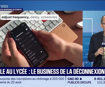 Replay Culture IA : Portable au lycée, le business de la déconnexion, par Anthony Morel - 31/08