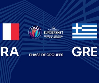 Replay EuroBasket Féminin 2025 - France - Grèce (EuroBasket féminin)