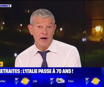 Replay La chronique éco - Italie: le ministre de l'Économie souhaite la retraite à 70 ans