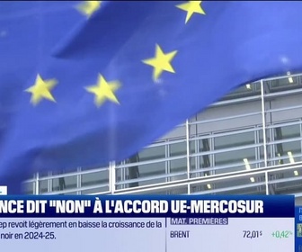 Replay Good Morning Business - La France dit non à l'accord UE-Mercosur