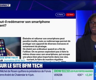 Replay Tech & Co, la quotidienne - À lire sur le site Tech&Co : Pourquoi faut-il redémarrer son smartphone régulièrement ? par Kesso Diallo - 27/04