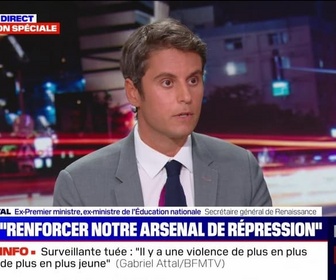 Replay Tout le monde veut savoir - Gabriel Attal : Surveillante tuée à Nogent,il faut renforcer notre arsenal de répression - 10/06