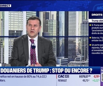 Replay BFM Bourse - USA Today : Tarifs douaniers de Trump, stop ou encore ? , par Eric Lafrenière - 27/02