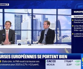 Replay BFM Bourse - Le Club : L'Europe surperforme nettement depuis le 1er janvier - 17/01