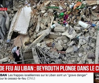 Replay BFM Première - Guerre au Moyen-Orient: Beyrouth plonge dans le chaos