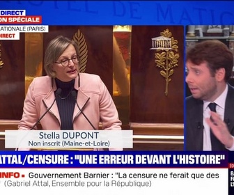 Replay Tout le monde veut savoir - Attal/Censure : Une erreur devant l'histoire - 04/12