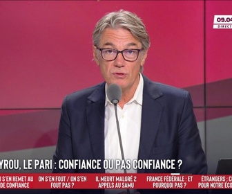 Replay Les Grandes Gueules - Vote de confiance : voteriez-vous le maintien de Bayrou ?