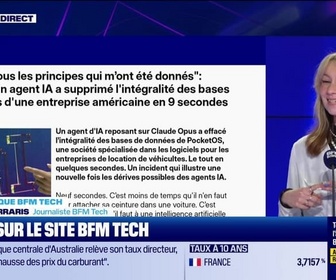 Replay Tech & Co, la quotidienne - À lire sur le site Tech&Co : J'ai violé tous les principes qui m'ont été donnés: comment un agent IA a supprimé l'intégralité des bases de données d'une entreprise américaine en 9 secondes, par Salomé Ferraris - 05/05