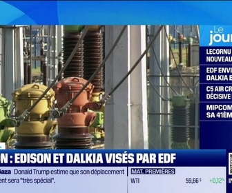 Replay Good Morning Business - Cession : Edison et Dalkia visés par EDF