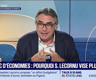 Replay Good Morning Business - La tribune éco : 54 MDS € d'économies, pourquoi Sébastien Lecornu vise plus haut - 18/09