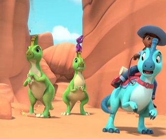 Replay Dino Ranch - Le canyon des éboulements