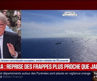 Replay BFM Politique - Guerre au Moyen-Orient: On est toujours dans la logique du cessez-le-feu, c'est absolument indispensable pour les deux parties, estime l'ancien commissaire européen Thierry Breton