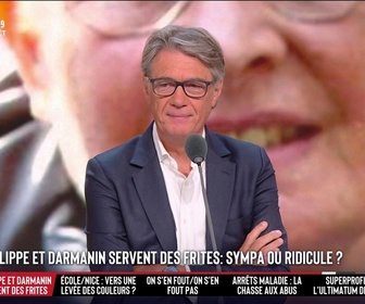 Replay Les Grandes Gueules - Philippe et Darmanin servent des frites à Tourcoing : sympa ou ridicule ?