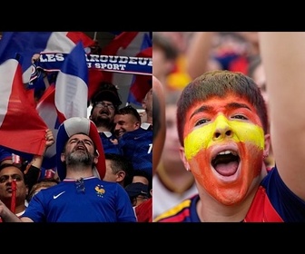 Replay Les supporters français et espagnols envahissent les rues du Texas avant la demi-finale du Mondial