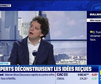Replay BFM Bourse - Bullshitomètre : Donald Trump a raison de réclamer des baisses de taux - FAUX répond Thibault Prébay - 17/12