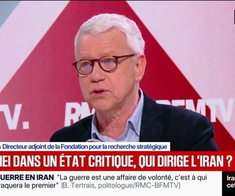 Replay Face à Face - Côté iranien, mais aussi américain, les systèmes de décision sont complètement dysfonctionnels, juge Bruno Tertrais, directeur adjoint de la Fondation pour la recherche stratégique