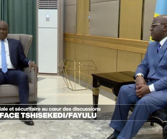 Replay Journal de l'Afrique - Rencontre entre Fayulu et Tshisekedi en RD Congo, la crise dans l'est au centre des discussions