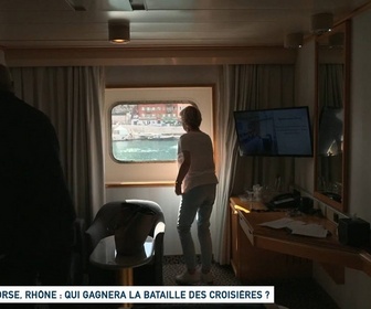 Replay Un jour, un doc week-end - Corse, Rhône : qui gagnera la bataille des croisières ?