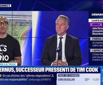 Replay Tech & Co, la quotidienne - John Ternus, successeur pressenti de Tim Cook - 06/10