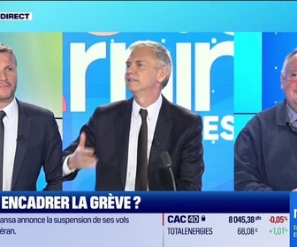 Replay Good Morning Business - Stéphane Pedrazzi face à Jean-Marc Daniel : Faut-il encadrer la grève ? - 11/04