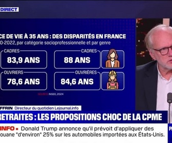 Replay Perrine jusqu'à minuit - Retraites : les propositions choc de la CPME - 18/02