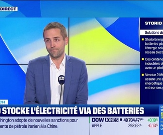 Replay French Tech : Storio Energy, solution de stockage d'énergie - 12/05