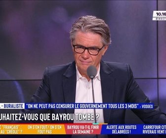 Replay Les Grandes Gueules - Souhaitez-vous que Bayrou tombe ?