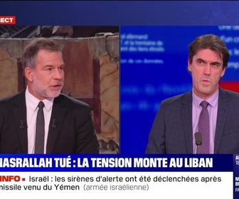 Replay BFM Story Week-end - Story 1 : Nasrallah tué, la tension monte au Liban