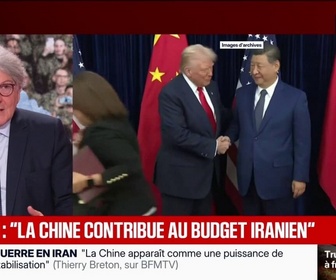 Replay BFM Politique - Thierry Breton: Donald Trump arrive en Chine en état de faiblesse
