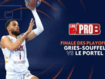 Replay Championnat de France de Pro B de Basket-ball - Basket - Finale Pro B : Gries-Souffel - Le Portel - match retour