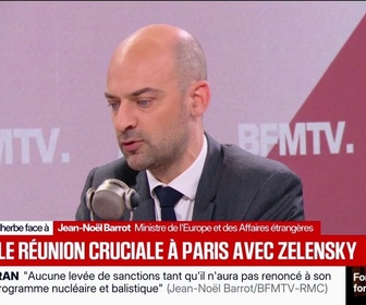 Replay Face à Face - Guerre en Ukraine: Jean-Noël Barrot, ministre des Affaires étrangères, confirme que la France doit aider plus Kiev
