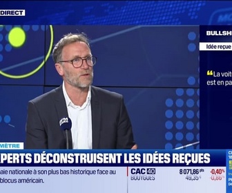 Replay BFM Bourse - Bullshitomètre : La voiture électrique est en panne en France - FAUX répond Jean-François Robin - 29/04