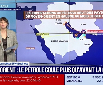 Replay Good Morning Business - Moyen-Orient : le pétrole coule plus qu'avant